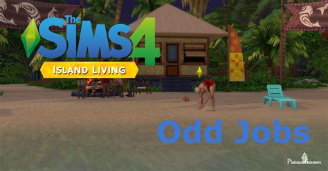 odd job the ocean's embrace|The Sims 4 Island Living – Odd Jobs – Platinum Simmers.